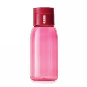 Joseph Joseph Dot Hydration-Tracking Water Bottle 400ml - Pink