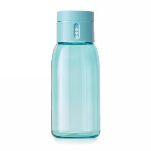 Joseph Joseph Dot Hydration-Tracking Water Bottle 400ml - Turquoise