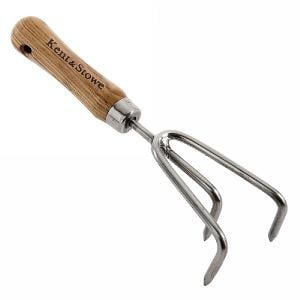 Kent & Stowe Garden Life Stainless Steel Hand 3 Prong Cultivator