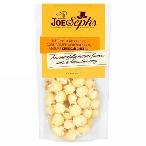 Joe & Seph's Cheddar Cheese Gourmet Popcorn 90g