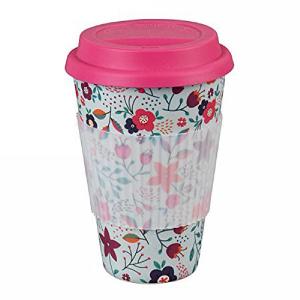 Cambridge Poppy Flowers Bamboo Eco Travel Mug