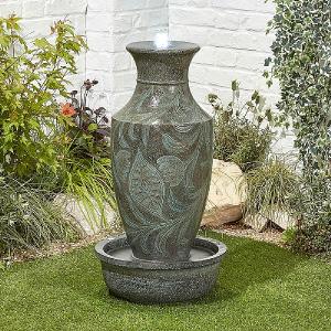 Kelkay Classic Urn Water Feature with LED Lights