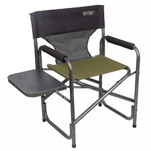 Quest Elite Deluxe Surrey Directors Chair with Side Table Green