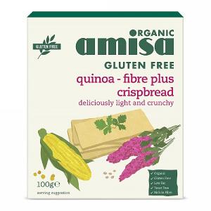 Amisa Organic Gluten Free Quinoa Crispbread 100g