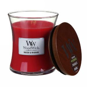 Woodwick Radish & Rhubarb Medium Candle