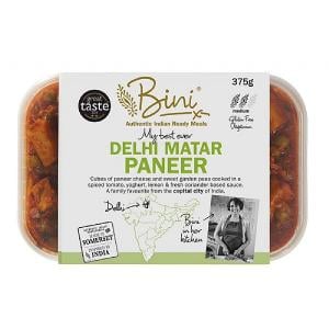 Bini Delhi Matar Paneer Ready Meal 