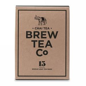 Brew Tea Company Chai 15 Whole Leaf Tea Bags