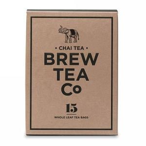 Brew Tea Company Chai 15 Whole Leaf Tea Bags