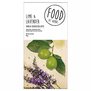 Webbs Lime & Lavender Milk Chocolate 90g