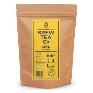 Brew Tea Company English Breakfast Loose Leaf Tea Pouch 500g