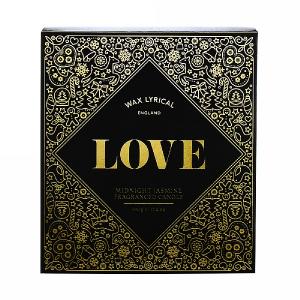 Wax Lyrical LOVE Midnight Jasmine Twin Wick Candle