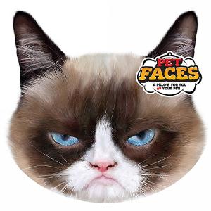 Pet Face Grumpy Cat Cushion