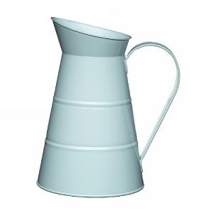Living Nostalgia Large Metal Water Jug 2.3L - Vintage Blue