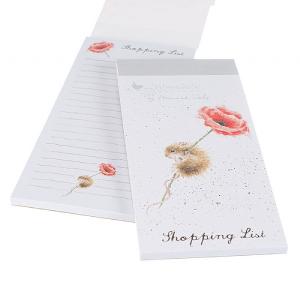 Wrendale 'Mouse & Poppy' Shopping Pad