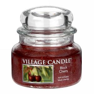 Village Candle Black Cherry Small 11oz Jar Candle