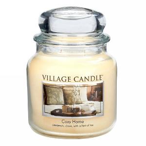 Village Candle Cozy Home Medium 16oz Jar Candle
