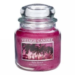 Village Candle Palm Beach Medium 16oz Jar Candle