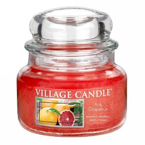 Village Candle Pink Grapefruit Small 11oz Jar Candle