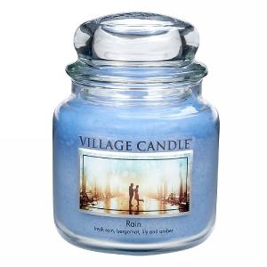 Village Candle Rain Medium 16oz Jar Candle