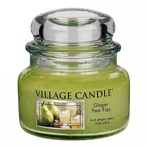 Village Candle Ginger Pear Fizz Small 11oz Jar Candle