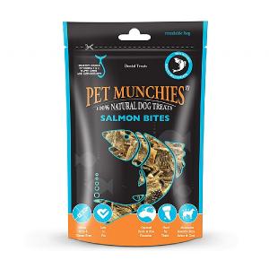 Pet Munchies Natural Salmon Bites 90g