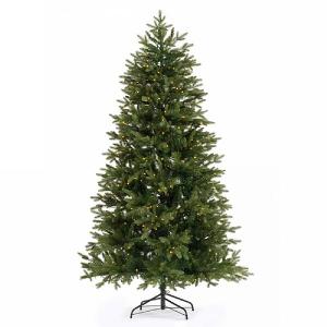 7ft Pre-Lit Narvik Slim Spruce Artificial Christmas Tree