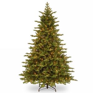 6.5ft Pre-Lit Vienna Fir Feel-Real Artificial Christmas Tree