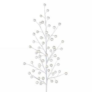 White Classic Berry Spray 70cm