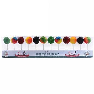 Bon Bon's 12 Days of Christmas Fruit Lollipops Selection 240g
