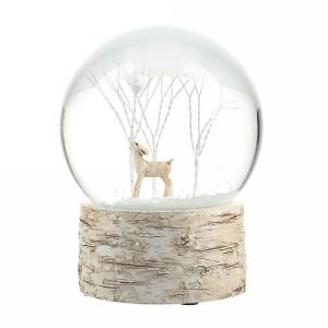 Gisela Graham Woodland Scene Snowglobe