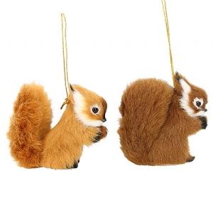 Gisela Graham Faux Squirrel Decoration (Assorted Designs)