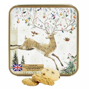Grandma Wild's Embossed Jumping Stag Biscuit Tin 160g