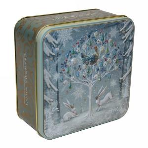 Grandma Wild's Embossed Partridge Pear Tree Tin 160g
