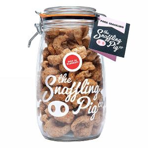 Snaffling Pig Pigs in Blankets Pork Crackling Gift Jar 300g