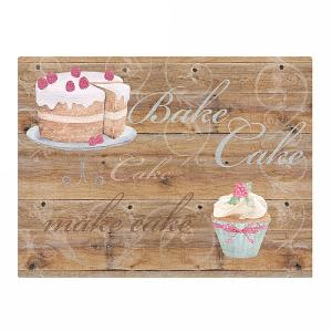 Bake Cake Glass Worktop Saver