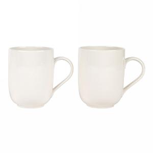 Alessi La Bella Tavola Porcelain Mugs Set of 2