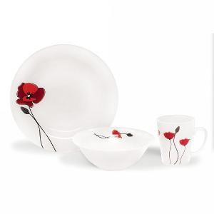 Modena 12 Piece Poppy Design Dinner Set