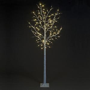 1.2m Pre-Lit LED Birch Tree