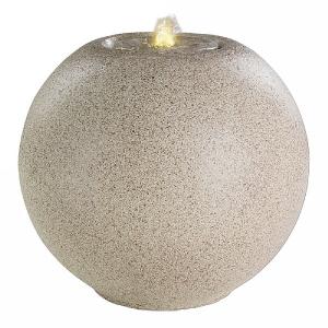 Granite Ball Fountain Cream 40x36cm
