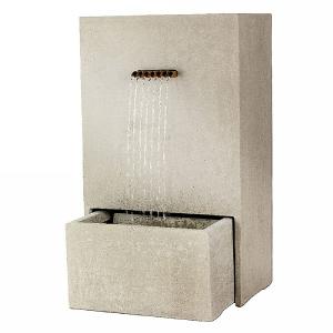 Kaemingk Aegean Spring Single Fountain Light Grey 100cm
