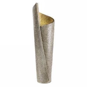 Spiral Flame Fountain Grey 27x28x96cm