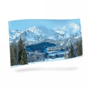 My Village Mountain Background - Large