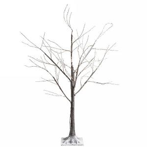 180cm Warm White Micro LED Brown Birch Tree (Copper Wire)