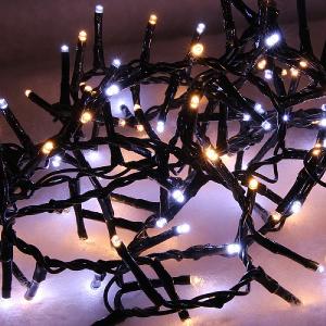1000 Cool White & Warm White LED Compact Twinkle Lights