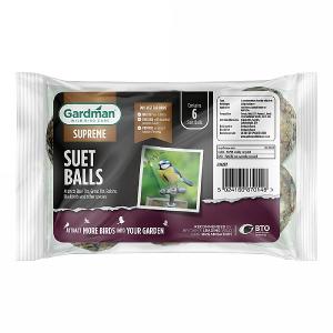Gardman Supreme Suet Balls - 6 Pack