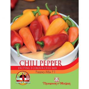 Thompson & Morgan Pepper Chilli Fresno Mix F1 Hybrid