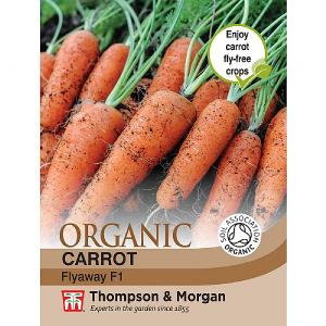 Thompson & Morgan Carrot Flyaway (Organic) Seeds