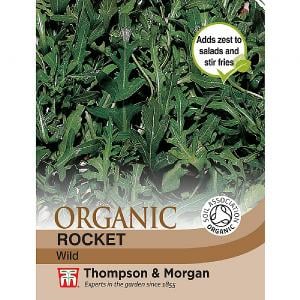 Thompson & Morgan Herb Rocket Wild (Organic) Seeds