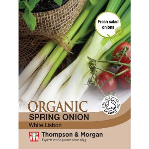 Thompson & Morgan Spring Onion White Lisbon (Organic)