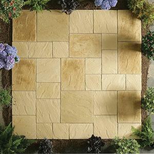 Abbey Paving Random Patio Kit 5.76sqm - 2 Colours Available
